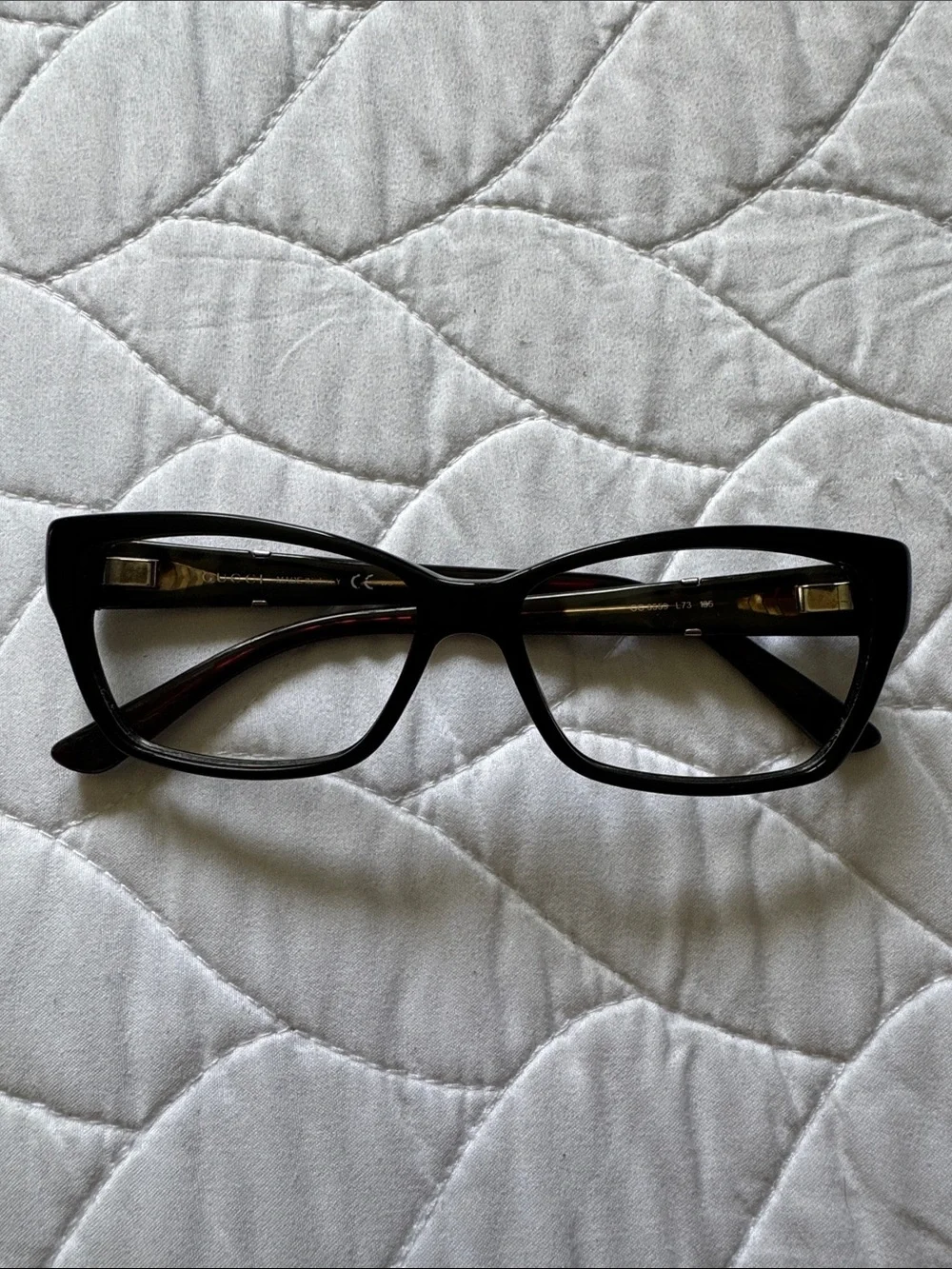 Gucci Black Cat-Eye Women's Glasses